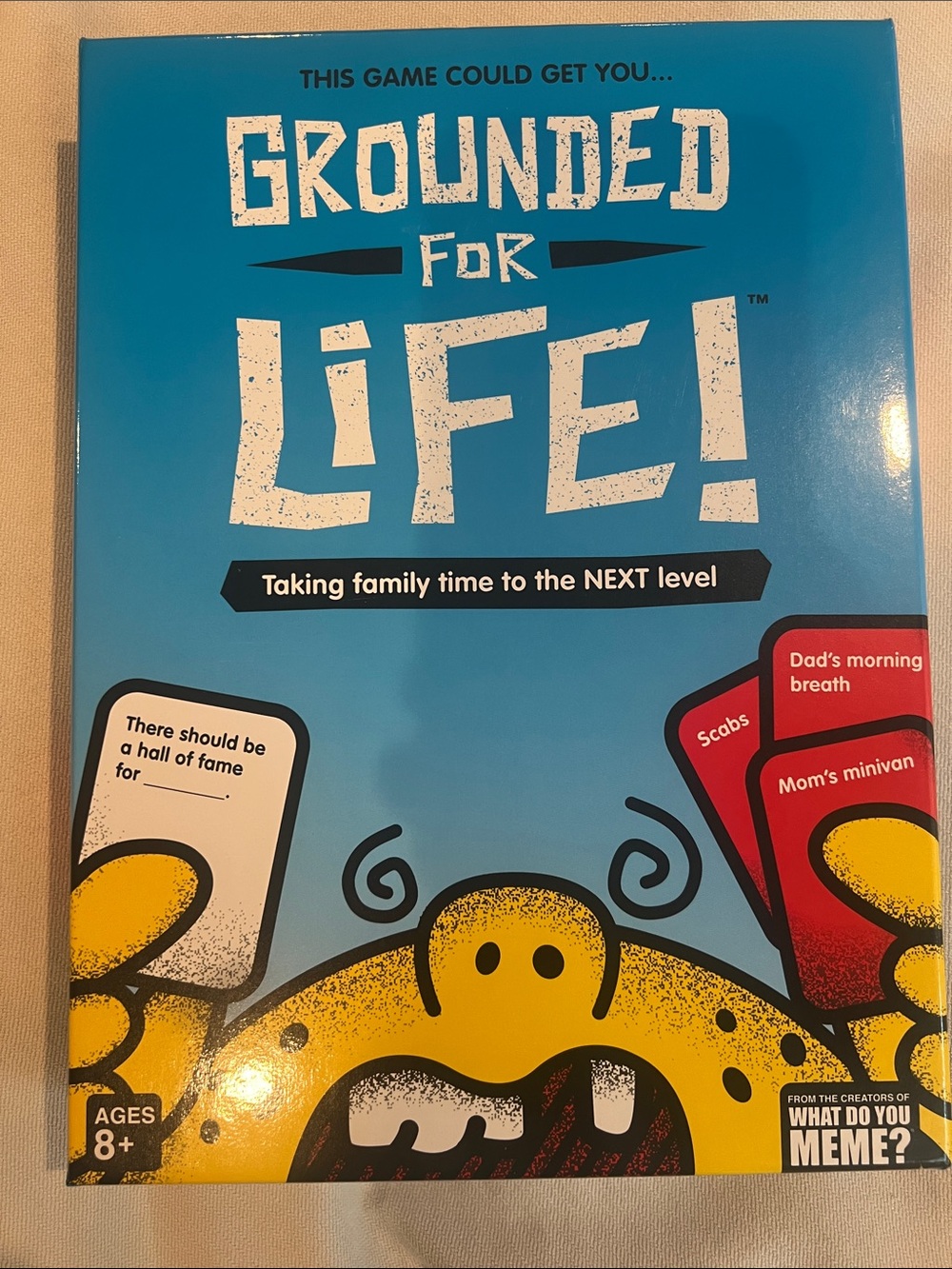 Grounded For Life! Family Card Game - Blue